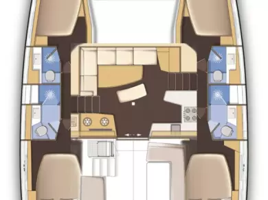 Uthyrning Alimos - Lagoon Lagoon 42 av Samboat 