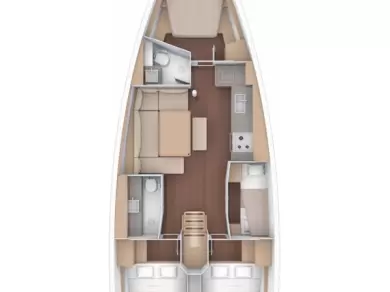 Uthyrning Primošten  - Dufour Dufour 430 av Samboat 