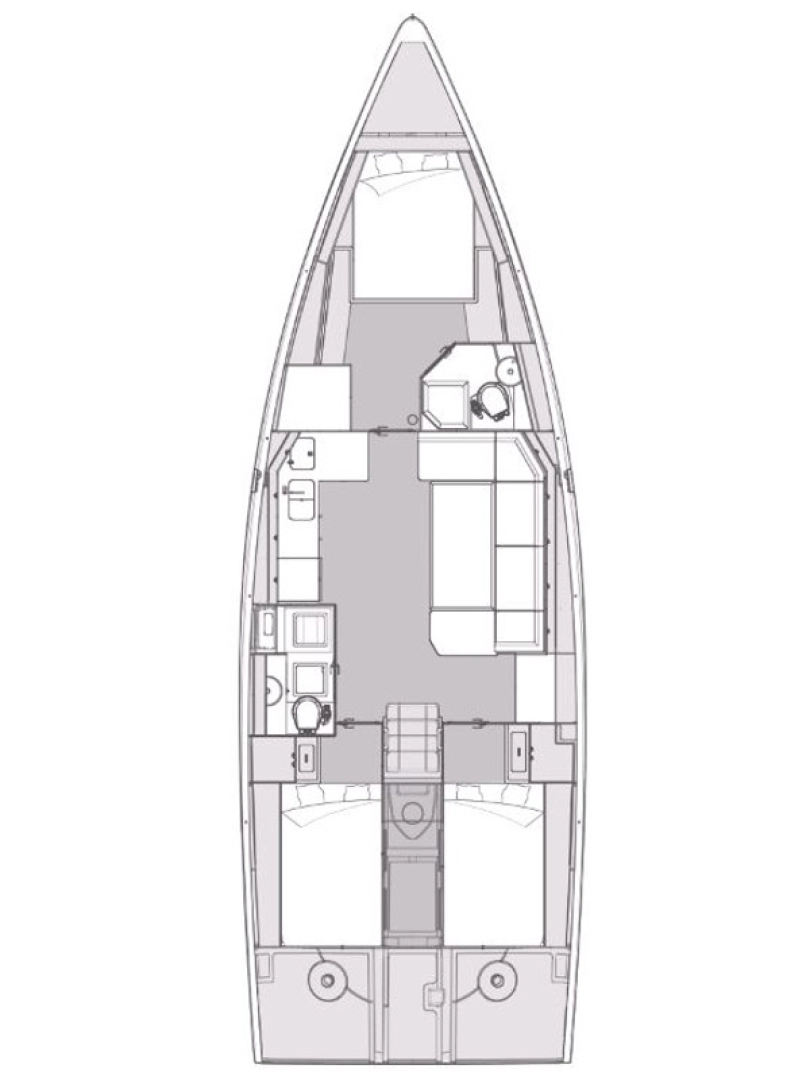 Elan Impression 45 charter bareboat eller skeppad i Primošten 