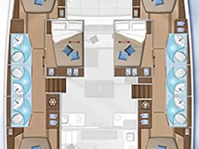 Katamaran  för uthyrning Alimos till det bästa priset 