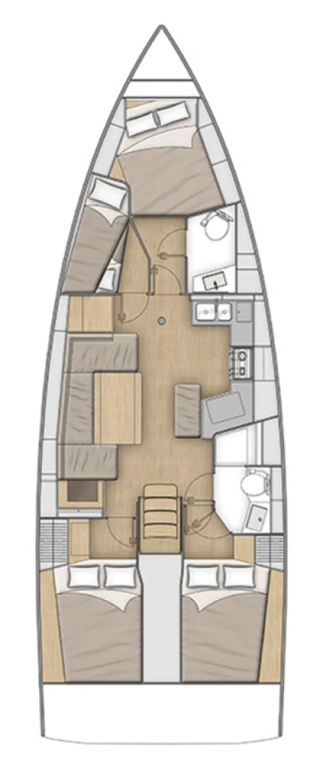 Båtuthyrning Bénéteau Oceanis 40.1 i Zadar på Samboat 