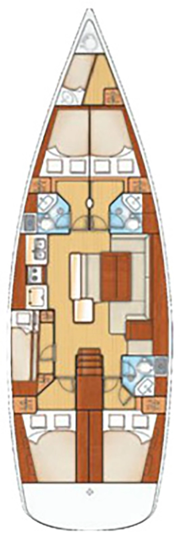 Bénéteau Oceanis 50 charter bareboat eller skeppad i Kalkara