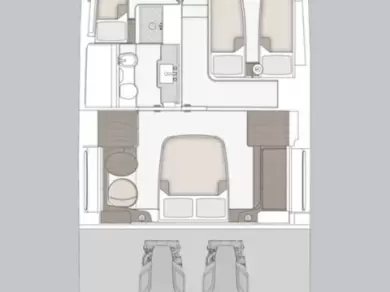 Hyr en Azimut Azimut Magellano 66 Podstrana 