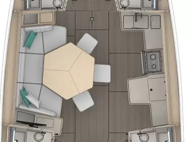 Uthyrning Biograd Na Moru - Dufour Dufour 44 av Samboat 