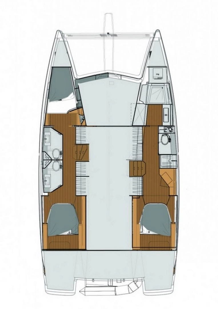 Uthyrning Donji Seget - Fountaine Pajot Lucia 40 av Samboat 