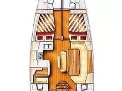 Dufour Gib Sea 51 charter bareboat eller skeppad i Biograd Na Moru