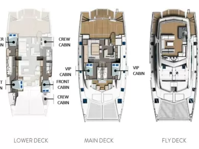 Uthyrning Eden Island - Leopard Catamarans / Robertson & Caine Leopard 58 av Samboat 