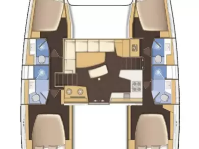 Uthyrning Katamaran  Lagoon med en båtlicens 