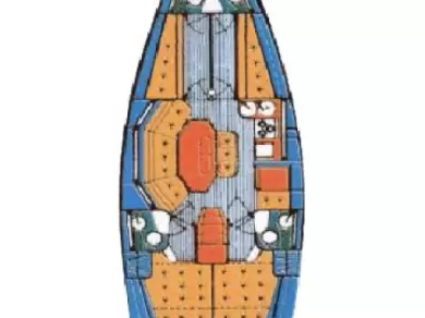 Elan Elan 431 charter bareboat eller skeppad i Tribunj