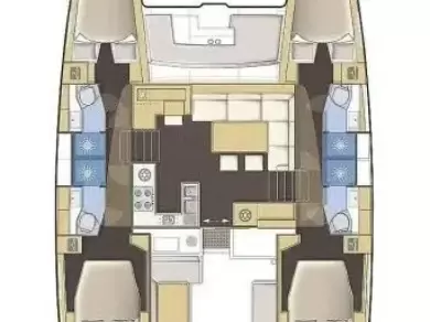 Hyra Katamaran  med eller utan skeppare Lagoon Rogoznica 