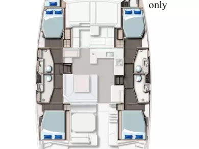 Uthyrning Cannigione - Leopard Catamarans / Robertson & Caine Leopard 45 av Samboat 