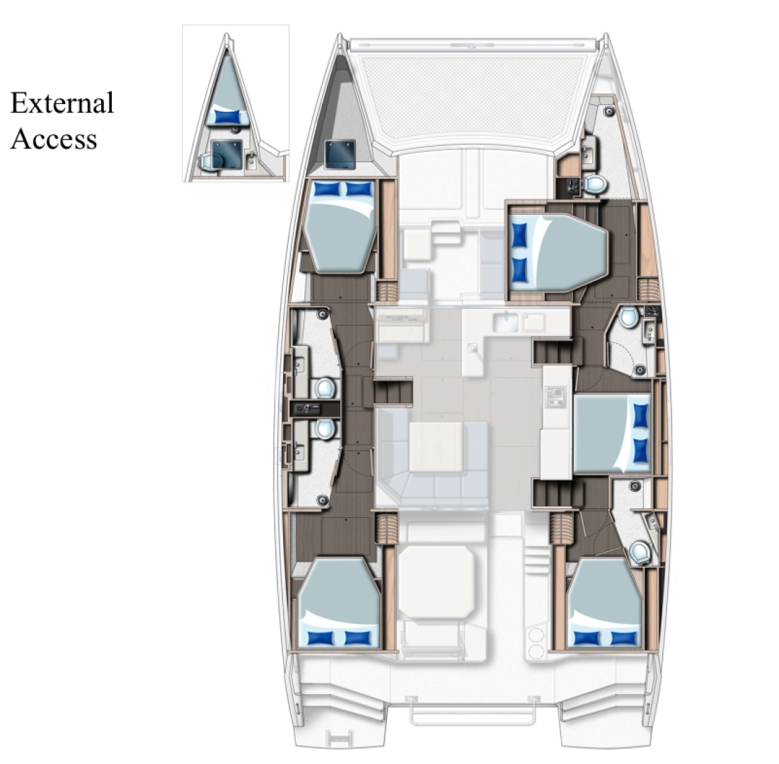 Katamaran  för uthyrning Furnari till det bästa priset 