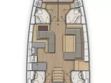 Yacht charter Road Town billig Oceanis 51.1