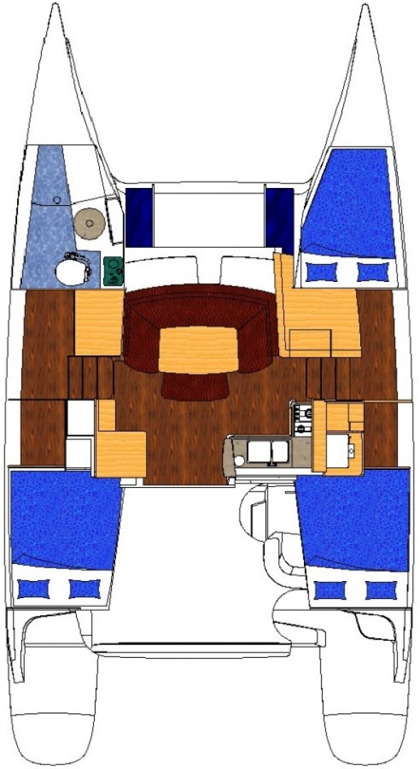 Yacht charter Baie Taiohae billig Mahe 36 Evolution