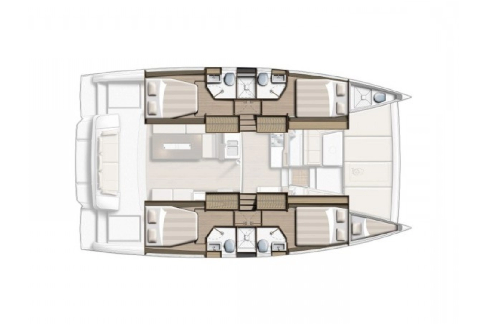 Bali Bali 4.2 charter bareboat eller skeppad i Biograd Na Moru