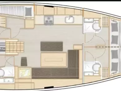 Hanse Hanse 508 charter bareboat eller skeppad i Alimos