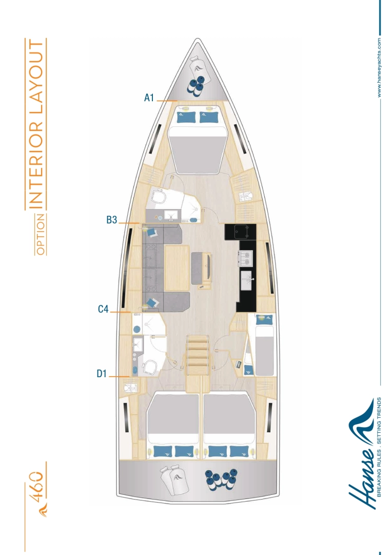Båtuthyrning Hanse Hanse 460 i Marseille på Samboat 