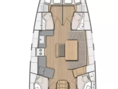 Hyr en Bénéteau Oceanis 46.1 Cala d'Or 