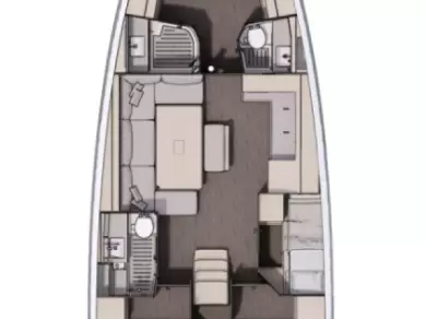 Hyr en Dufour Dufour 470 Trogir  