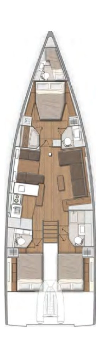 Yacht charter Cugnana Verde billig First 53