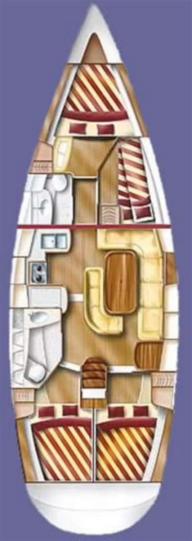 Hyr en Dufour Gib Sea 43 Split  