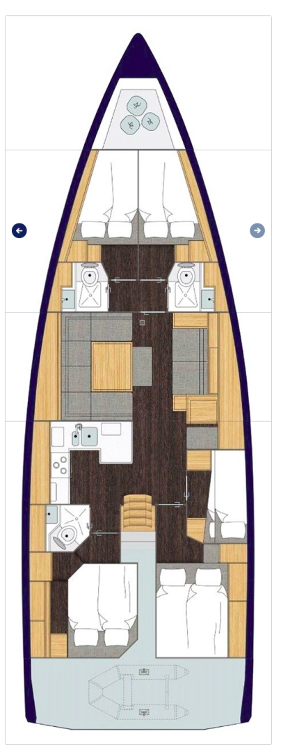 Båtuthyrning Bavaria Bavaria C50 Holiday - 5 cab. i Kaštela på Samboat 