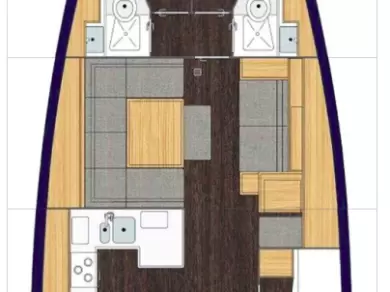 Båtuthyrning Bavaria Bavaria C50 Holiday - 5 cab. i Kaštela på Samboat 