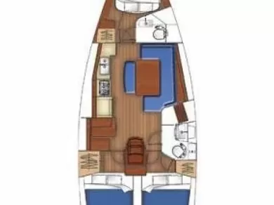 Hyr en Bénéteau Oceanis 40 Fethiye 