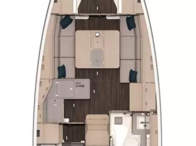 Dufour Dufour 37 charter bareboat eller skeppad i Biograd Na Moru