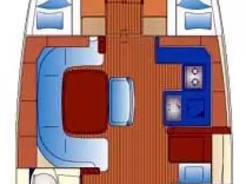 Uthyrning Segelbåt  Bavaria med en båtlicens 