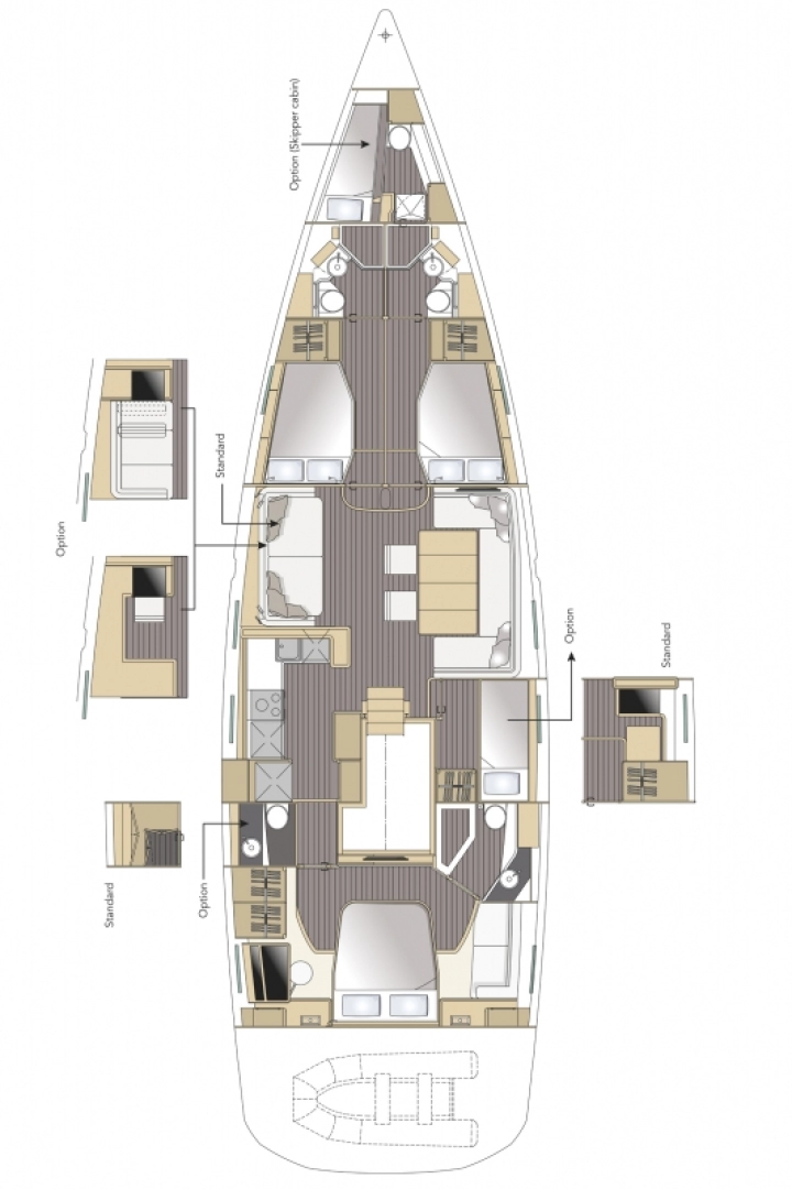 Uthyrning Pula  - Jeanneau Jeanneau 64 av Samboat 