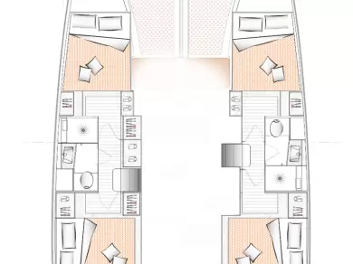 Yacht charter Lefkáda billig Excess 11