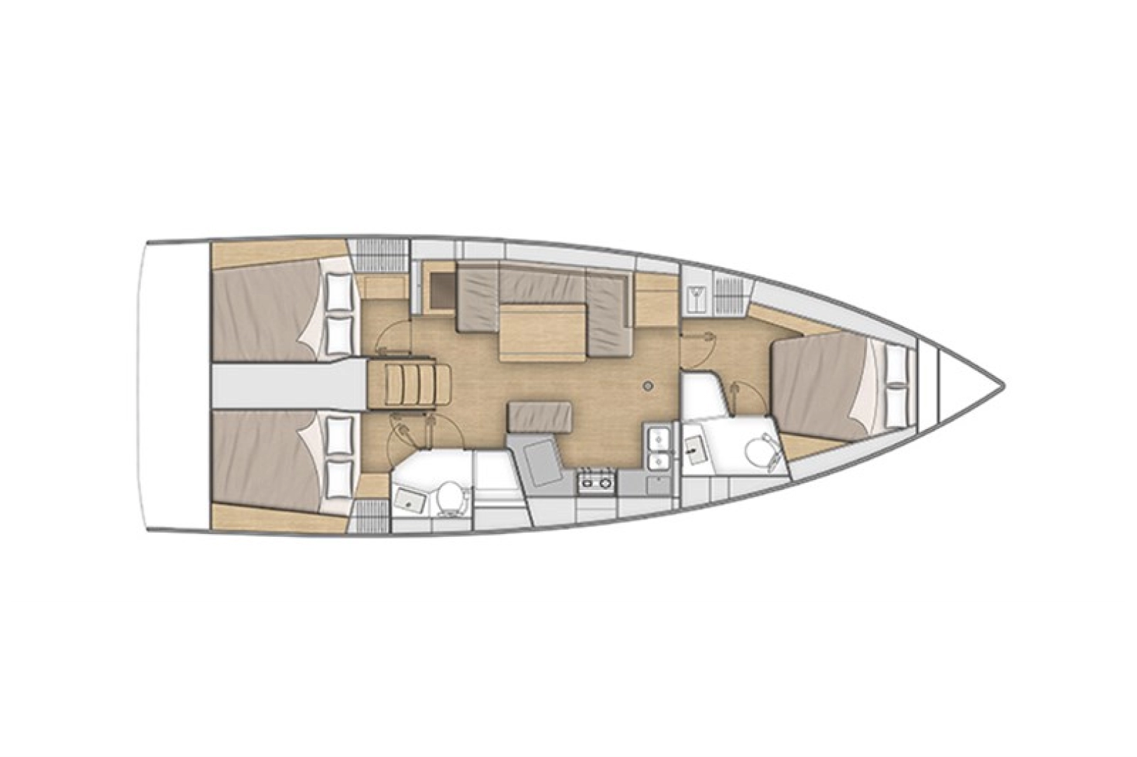Båtuthyrning Bénéteau Oceanis 40.1 i Lefkáda på Samboat 