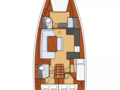 Yacht charter Split  billig Oceanis 48