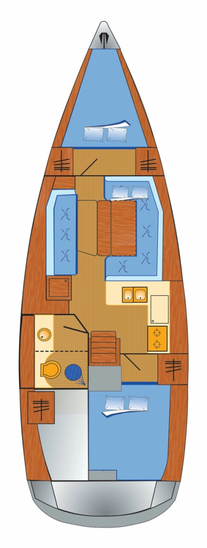 Uthyrning Segelbåt  i Punat - Jeanneau Sun Odyssey 389