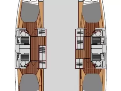 Yacht charter Donji Seget billig Astrea 42