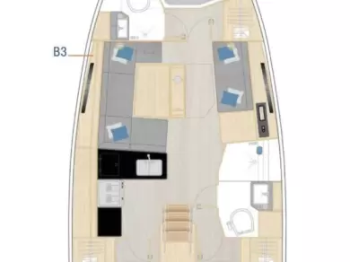 Hanse Hanse 360 charter bareboat eller skeppad i Kaštela