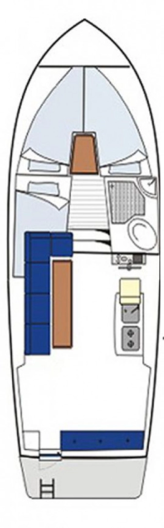 Uthyrning Motorbåt  i Zadar - Damor Damor 800 - 1 cab.