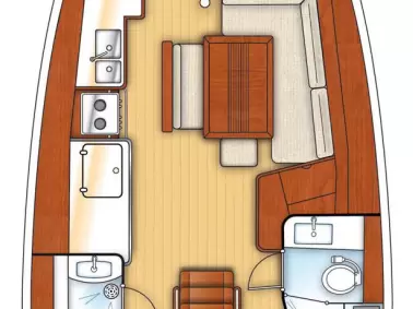 Bénéteau Oceanis 46 charter bareboat eller skeppad i Bari