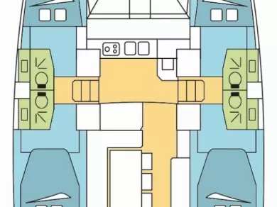 Yacht charter Zaton billig Bali 4.1