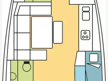 Yacht charter Olbia billig Dufour 430 Grand Large