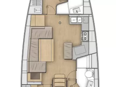 Yacht charter Lavrio billig Oceanis 40.1