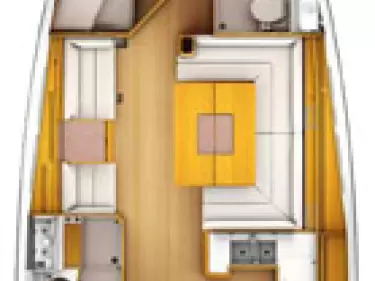 Jeanneau Sun Odyssey 439 charter bareboat eller skeppad i Lefkáda