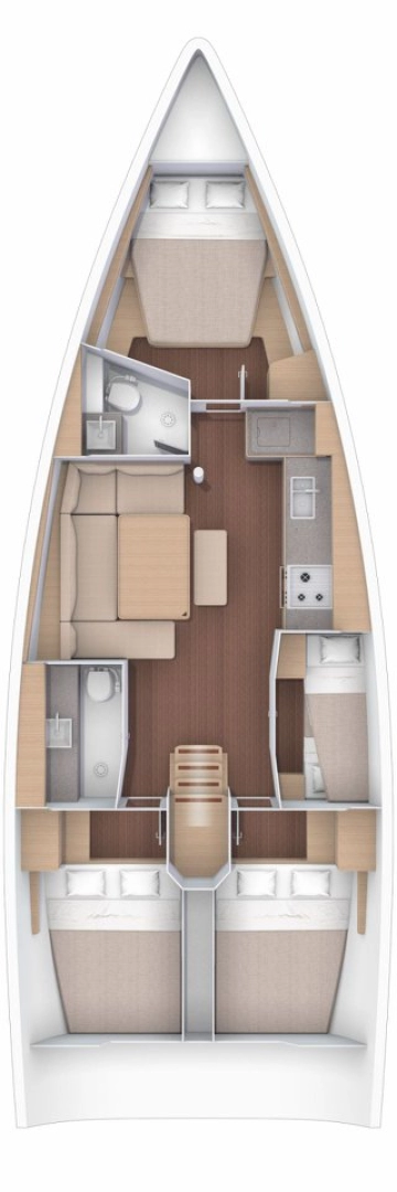 Yacht charter Marseille billig Dufour 430 Grand Large