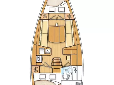 Hyra Segelbåt  med eller utan skeppare Bénéteau Pula  