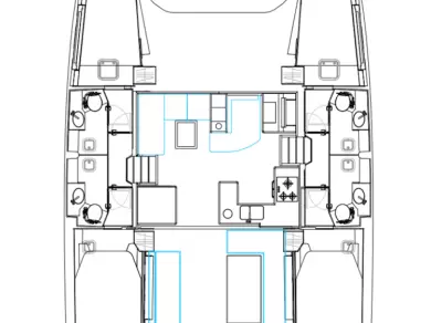 Nautitech Nautitech 46 Fly charter bareboat eller skeppad i Road Town