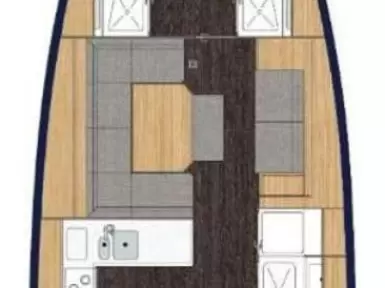 Hyr en Bavaria Bavaria C45 Holiday Biograd Na Moru 