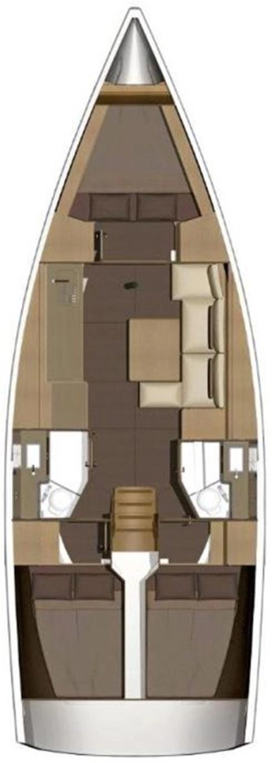 Hyr en Dufour Dufour 382 Grand Large Pula  