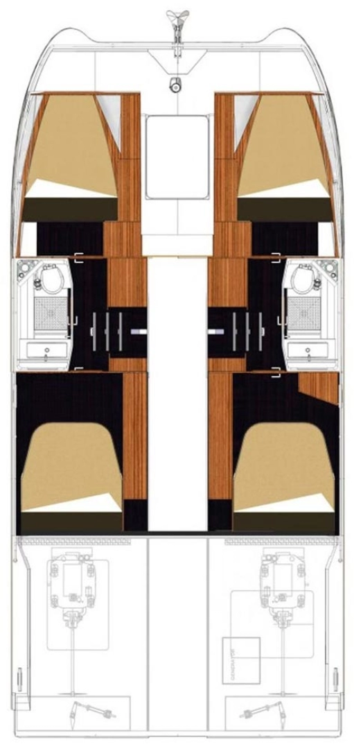 Hyr en Fountaine Pajot Fountaine Pajot MY 37 Biograd Na Moru 
