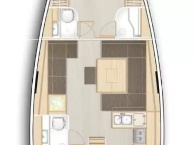 Hanse Hanse 458 charter bareboat eller skeppad i Pula 